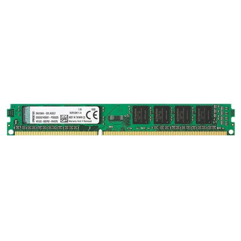 رم کامپیوتر Kingston KVR16N11/4 DDR3 1600 4GB