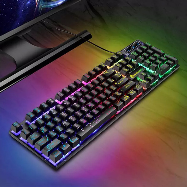 کیبورد سیم دار گیمینگ SHIPADOO مدل K500