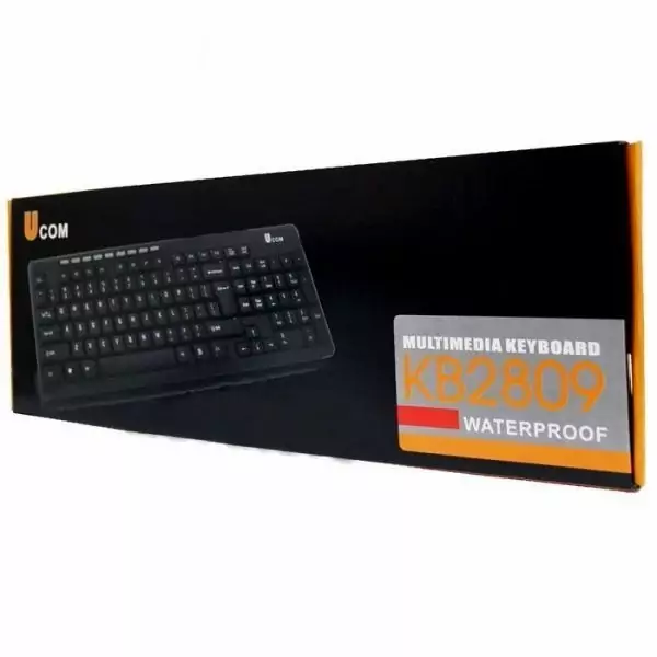 کیبورد سیم دار UCOM یوکام مدل KB2809